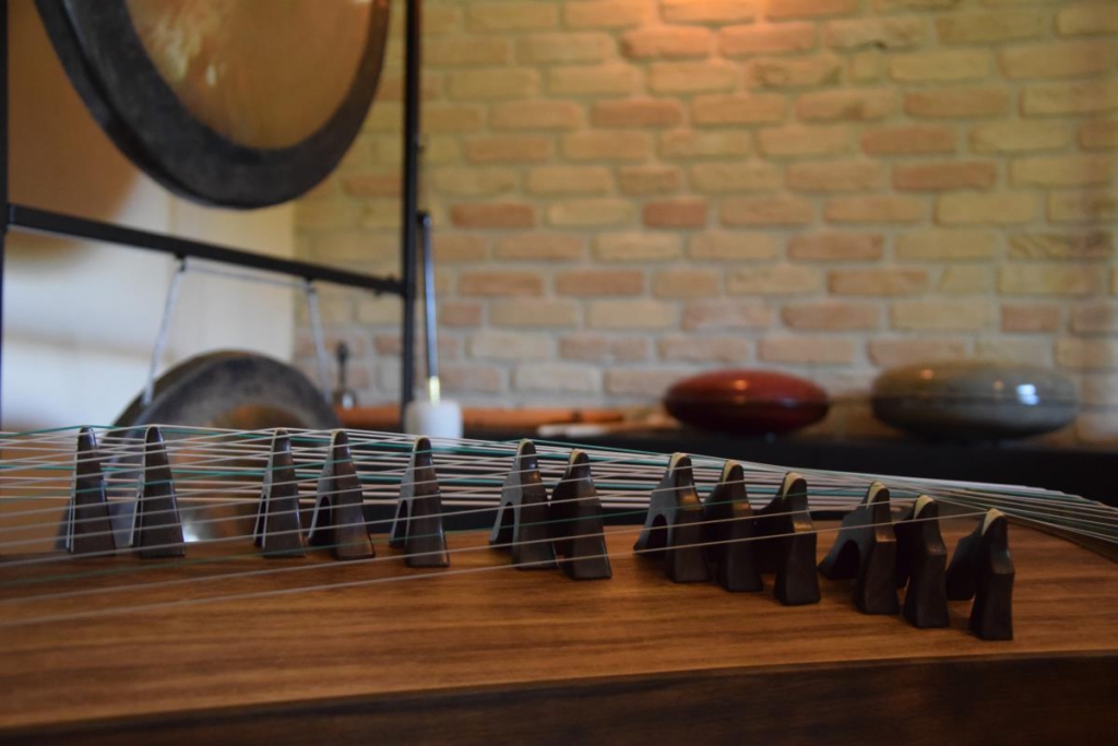 Guzheng en tonguedrums als ontspanning
