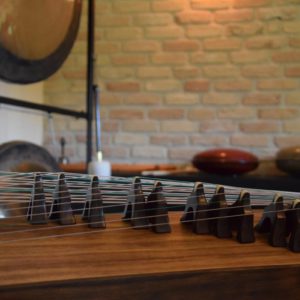 Guzheng en tonguedrums als ontspanning