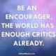 encourager