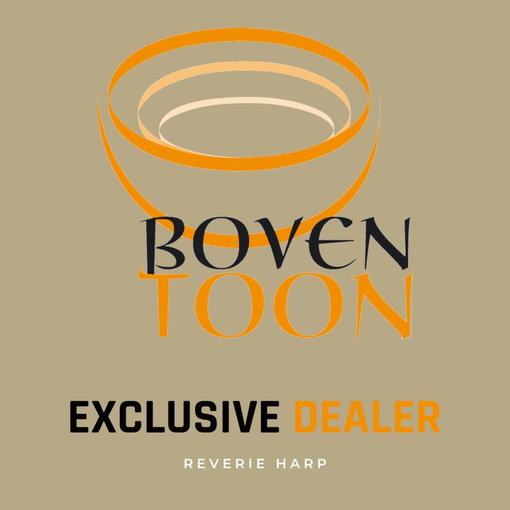 Boventoon exclusief dealer België Reverie Harp